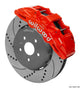 Wilwood Sx6r Front Brake Kit 15in SRP Drilled/Slotted Rotor - Red - My Store