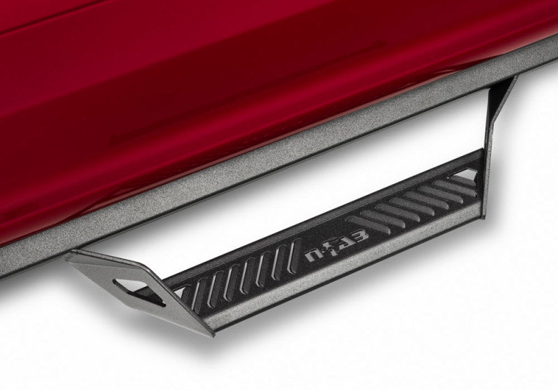 N-Fab 21-22 Ford Bronco 2 Door Predator PRO Step System - Wheel 2 Wheel - Tex. Black - Mammoth Racing -