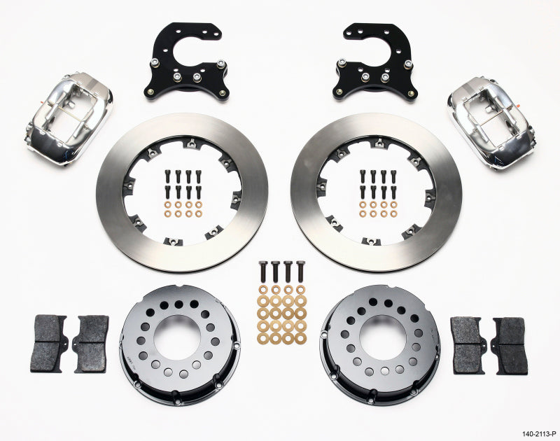 Wilwood Forged Dynalite P/S Rear Kit Polished Small Ford 2.66in Offset - My Store