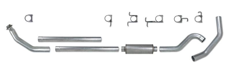 Diamond Eye KIT 4in TB SGL SS: 98.5-02 DODGE CUMMINS 5.9L - Mammoth Racing -