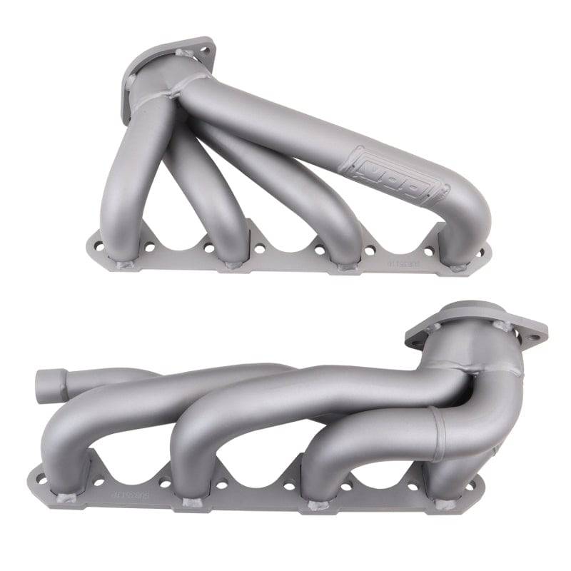 BBK 87-95 Ford F150 Truck 5.8 351 Shorty Unequal Length Exhaust Headers - 1-5/8 Titanium Ceramic - Mammoth Racing -