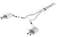 Borla 15-16 Ford Mustang Shelby GT350 5.2L ATAK Cat Back Exhaust (Uses Factory Valence) - My Store