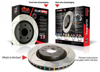 DBA 09-17 Lotus Evora 3.5 Litre 2GRFE Slotted T3 Vented 4000 Series Rotor - Mammoth Racing -