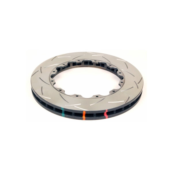 DBA T3 5000 Series Replacement Front Right Slotted Rotor Nissan R35 GTR 72CV 390mm x 35mm - Mammoth Racing -