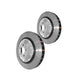 DBA 12-19 Jeep Grand Cherokee SRT8 Rear Drilled & Slotted 4000 XS Series Rotor - Mammoth Racing -