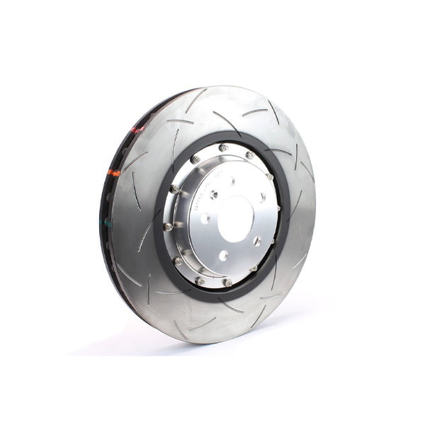 DBA 14-17 Audi A8 Quattro 4.0L 5000 Fully Assembled 2-Pc Silver Hat T3 Slot Rotor 380mm x 36mm - Mammoth Racing -