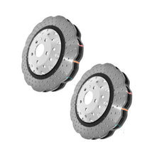 DBA 14-17 Audi A8 Quattro Front Slotted 5000 Series 2 Piece Rotor Assembled w/ Black Hat Drill/Dimp - Mammoth Racing -