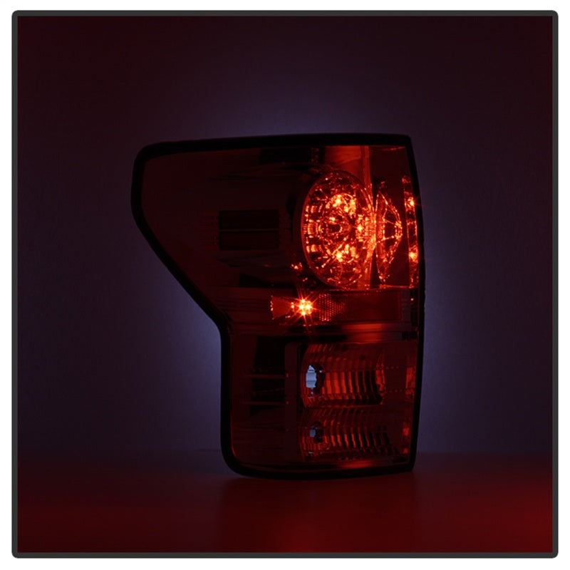 Spyder Toyota Tundra 07-13 LED Tail lights Red Smoke ALT-YD-TTU07-LED-RS - Mammoth Racing -