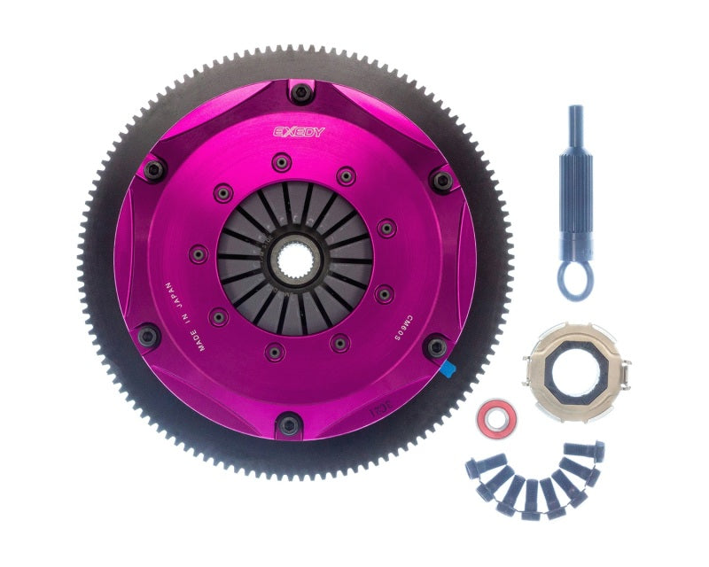 Exedy 2013-2016 Scion Fr-s H4 Hyper Twin Cerametallic Clutch Sprung Center Disc Push Type Cover - Mammoth Racing -