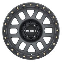 Method Mr309 Grid 18x9 +18mm Offset 8x170 130.81mm CB Titanium/Black Street Loc Wheel - Mammoth Racing -