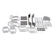 Hellwig 11-22 Ford F-250 SD Hardware Kit for Load Pro Multi Leaf 2500lb/3500lb Helper Springs - Mammoth Racing -