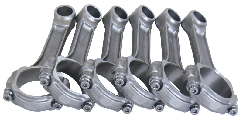 Eagle Jeep 4.2L 5140 Forged I-Beam Connecting Rod 6.123in w/ ARP 8740 (Set of 8) - Mammoth Racing -