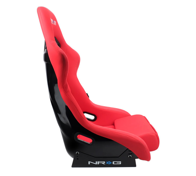NRG FRP Bucket Seat (Red Cloth) - Large - My Store