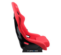 NRG FRP Bucket Seat (Red Cloth) - Large - My Store