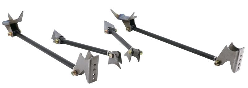 Ridetech Universal Weld-in Triangulated 4 Link Kit Black Powdercoated - Mammoth Racing -