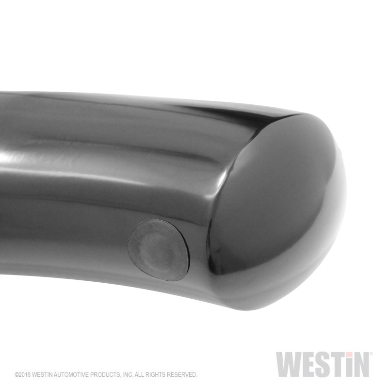 Westin 18-20 Jeep Wrangler JL 2DR PRO TRAXX 4 Oval Nerf Step Bars - Textured Black - Mammoth Racing -