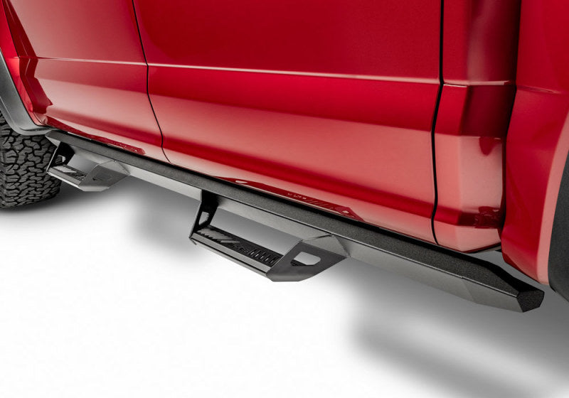 N-Fab Predator Pro Step System 15-17 GMC/Chevy Canyon/Colorado Ext Cab - Tex. Black - Mammoth Racing -