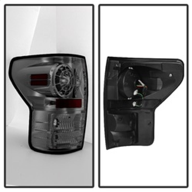Spyder Toyota Tundra 07-13 LED Tail lights Smoke ALT-YD-TTU07-LED-SM - Mammoth Racing -