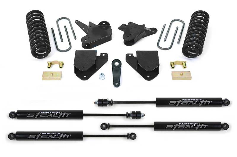 Fabtech 01-04 Ford F250/350 2WD 6in Basic Sys w/Stealth - Mammoth Racing -