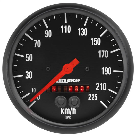 Autometer Z Series 5in. 225km/h (gps) Speedometer Gauge - My Store