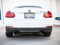aFe MACHForce XP 3in to 2.5in 304 SS Axle-Back Exhaust w/ Black Tips 14-16 BMW M235i - Mammoth Racing -
