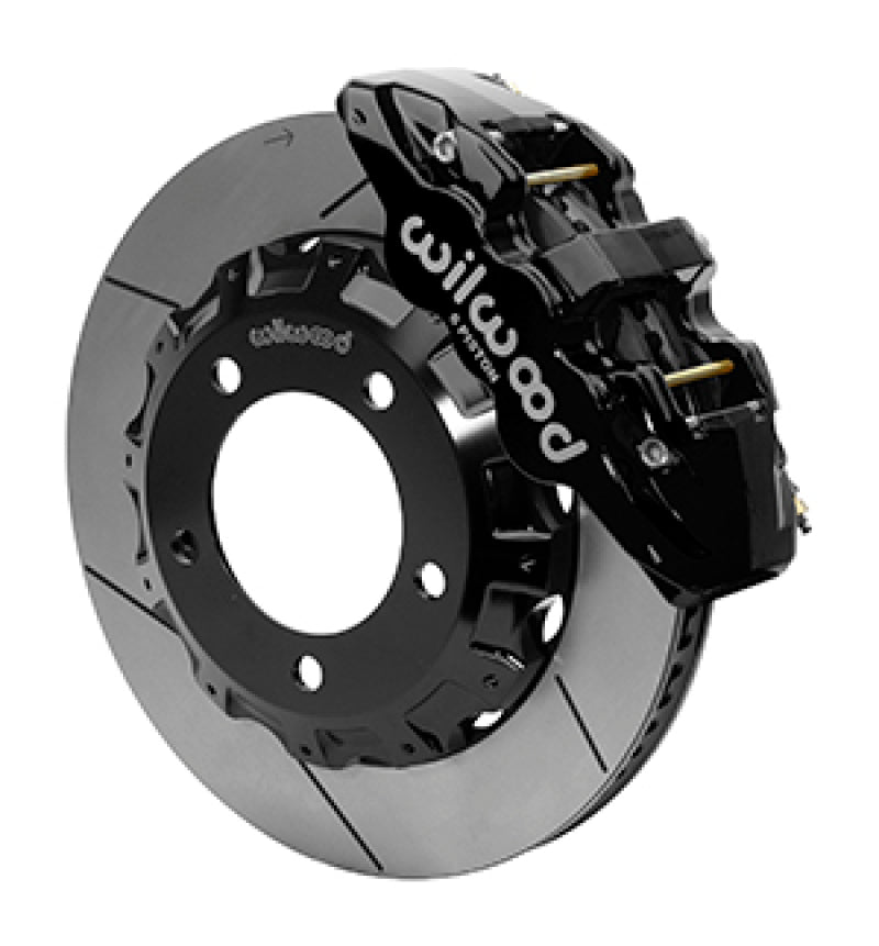 Wilwood Aero6 Front Brake Kit Black 14.25in 2016-2018 Toyota Land Cruiser (j200) w/ Lines - My Store