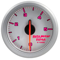 Autometer Airdrive 2-1/6in Tachometer Gauge 0-5k RPM - Silver - My Store