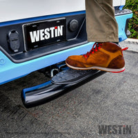 Westin PRO TRAXX 5 Hitch Step 27in Step 2in Receiver - Black - Mammoth Racing -