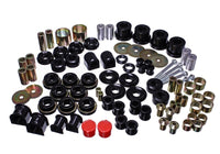 Energy Suspension 15-16 Ford Mustang Black Hyper-Flex Master Bushing Set - Mammoth Racing -