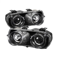 Spyder Acura Integra 94-97 Projector Headlights LED Halo -Black High H1 Low 9006 PRO-YD-AI94-HL-BK - Mammoth Racing -