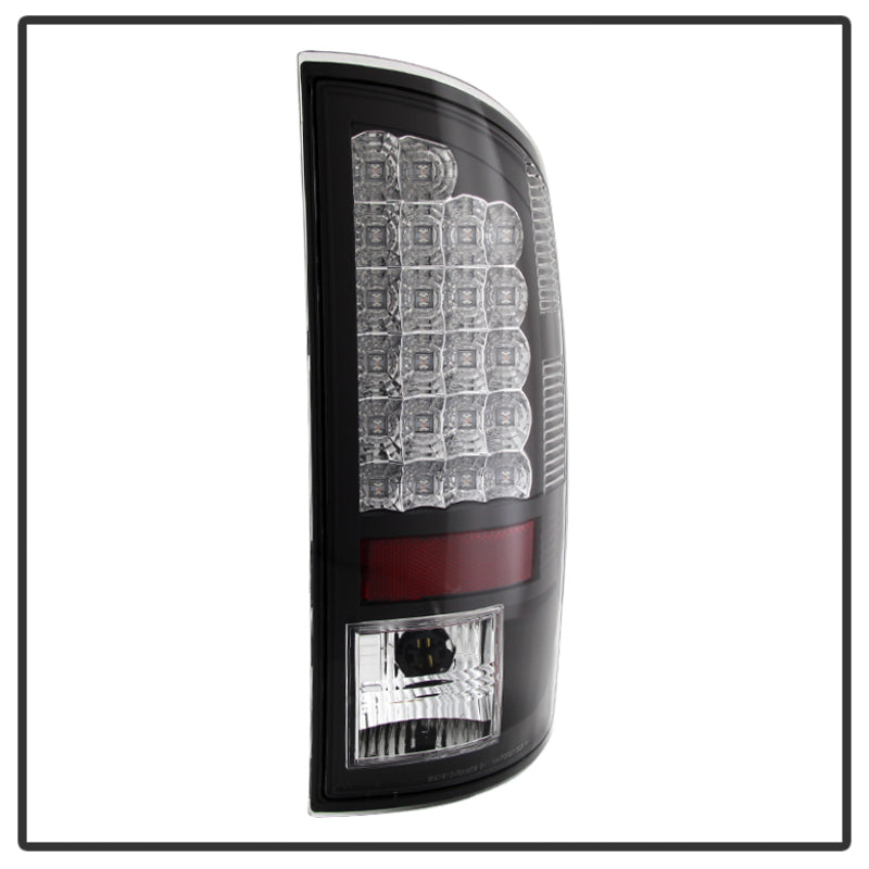 Spyder Dodge Ram 07-08 1500/Ram 07-09 2500/3500 LED Tail Lights Black ALT-YD-DRAM06-LED-BK - Mammoth Racing -