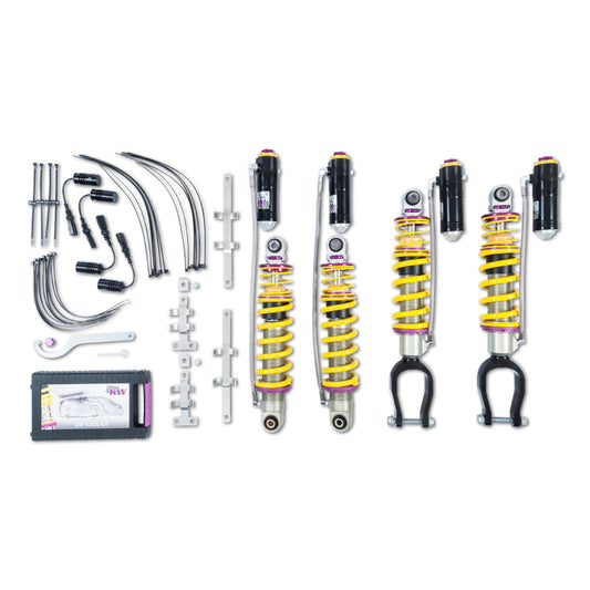 KW Coilover Kit V4 Bundle Audi R8 (4S) Coupe/Spyder w/ Magnetic Ride - Mammoth Racing -