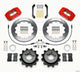 Wilwood Dynapro Radial Rear Kit 12.88in Red 2006-2007 Subaru WRX w/Lines - Mammoth Racing -