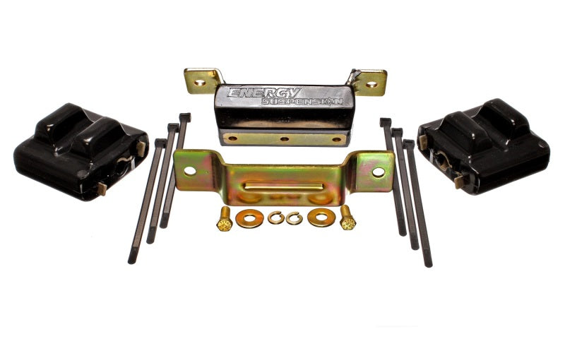 Energy Suspension 88-94 GM Blazer 4WD K Series Black Motor and Transmision Mounts; Zinc Finish - Mammoth Racing -