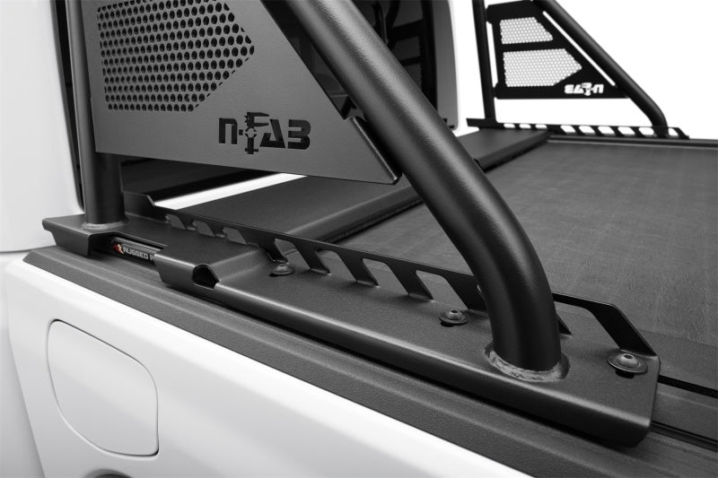 N-Fab ARC Sports Bar 20-22 Jeep Gladiator - Textured Black(Roll-N-Lock Cover Fitment Only) - Mammoth Racing -
