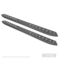 Westin 2019 Chevrolet Silverado/Sierra 1500 Crew Cab Thrasher Running Boards - Textured Black - Mammoth Racing -
