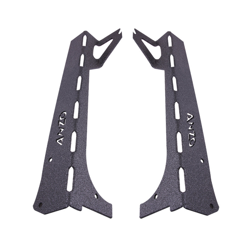 ANZO 1996-2006 Jeep Wrangler LED Bar Windshield Mounting Brackets - Mammoth Racing -