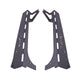 ANZO 1996-2006 Jeep Wrangler LED Bar Windshield Mounting Brackets - Mammoth Racing -