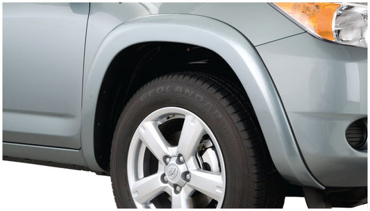 Bushwacker 06-08 Toyota Rav4 Base OE Style Flares 2pc Base Only - Black - My Store