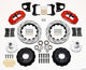 Wilwood Narrow Superlite 6R Front Hub Kit 14.00in Drill Red 62-72 CDP B & E Body-Drum - Mammoth Racing -