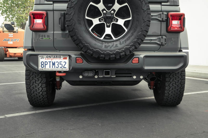 DV8 Offroad 20-22 Jeep Wrangler JL (3.0L Diesel) Rear Diff Skid Plate for Dana 44 - Mammoth Racing -