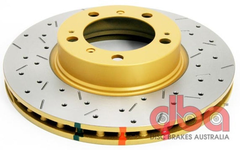 DBA Porsche 911/Boxster/Cayman Front Drilled & Slotted 4000 Series Rotor - Mammoth Racing -