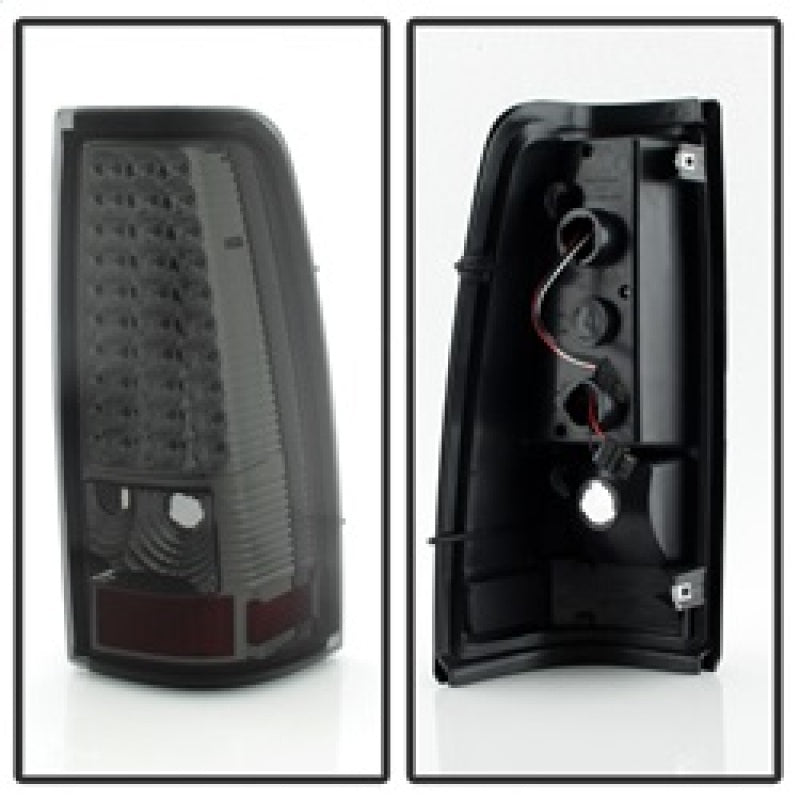 Xtune Chevy Silverado 1500/2500/3500 99-02 99-03 LED Tail Lights Smoke ALT-ON-CS99-LED-SM - Mammoth Racing -