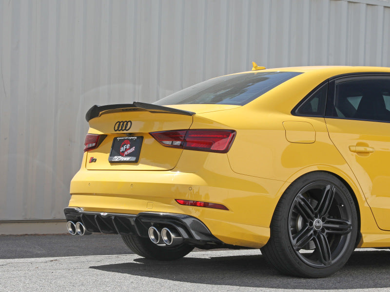 aFe MACHForce XP 3in-2.5in 304SS Exhaust Cat-Back 15-20 Audi S3 L4-2.0L (t) - Polished Tips - Mammoth Racing -