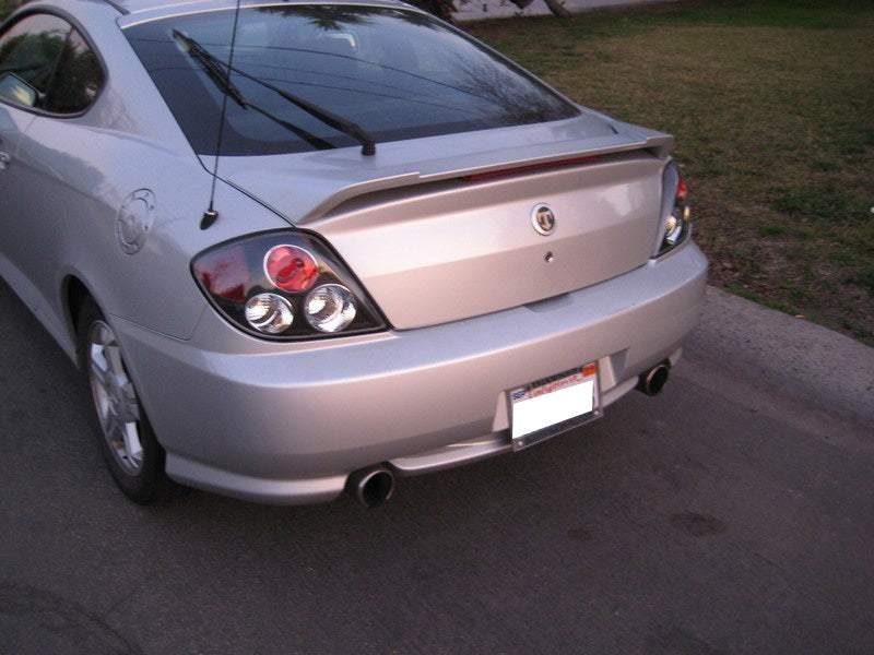 Spyder Hyundai Tiburon 03-05 Euro Style Tail Lights Black ALT-YD-HYT03-BK - Mammoth Racing -