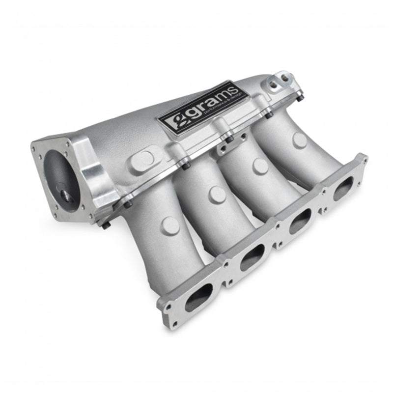 Grams Performance VW MK4 Large Port Intake Manifold - Raw Aluminum - Mammoth Racing -