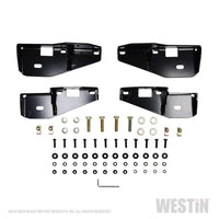 Westin 18-22 Jeep Wrangler JLU 4dr Platinum 4 Oval Nerf Step Bars - Tex. Blk - Mammoth Racing -