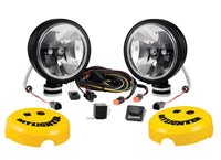 KC HiLiTES Daylighter Gravity G6 LED 20w Sae/ece Driving Beam (Pair Pack System) - Black SS - Mammoth Racing -