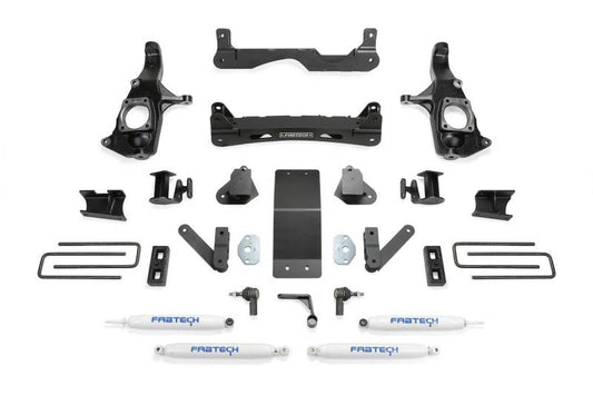 Fabtech 11-19 GM 2500hd 2wd/4wd 4in Basic Sys w/Perf Shks - My Store
