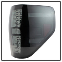 Spyder Ford F150 09-14 LED Tail Lights Black Smoke ALT-YD-FF15009-LED-BSM - Mammoth Racing -